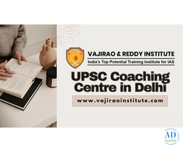 Best UPSC Coaching Centre in Delhi- Vajirao and Reddy Institute