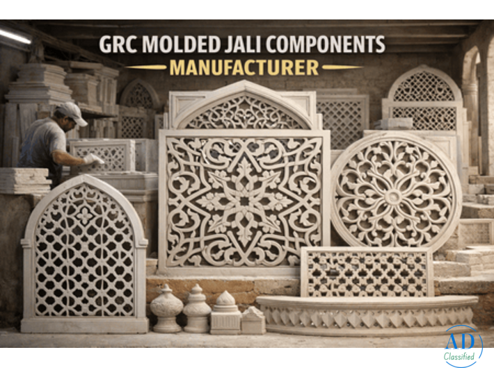 GRC molded jali components manufacturer