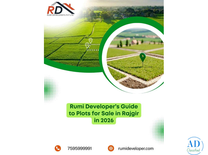 Rumi Developer’s Guide to Plots for Sale in Rajgir in 2026