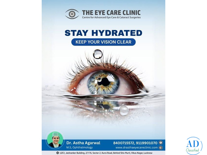 Best Eye Hospital in Lucknow – Advanced Eye Care at The Eye Clinic in Lucknow by Dr. Astha Agarwal