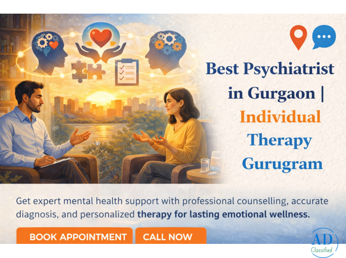 Best Psychiatrist in Gurgaon | Individual Therapy Gurugram