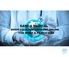 Book GAMCA Medical Test Online | GCC Visa Approval