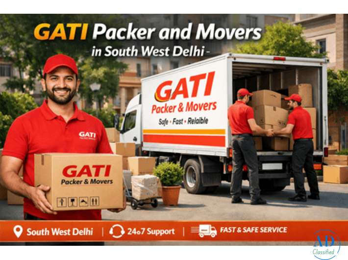 Gati packer and movers in South West Delhi