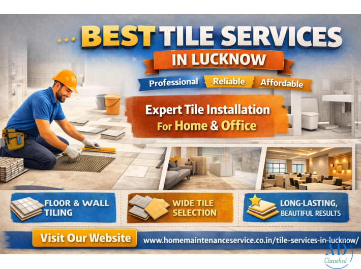 Affordable Tile Work Services in Lucknow