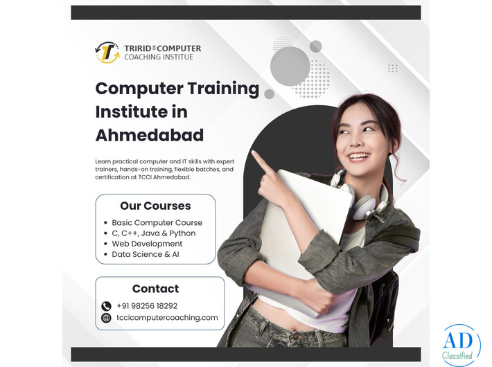 Best Computer Training Institute in Ahmedabad | TCCI