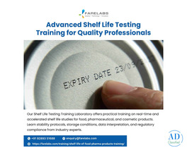 Best Shelf Life Testing Training Laboratory in India