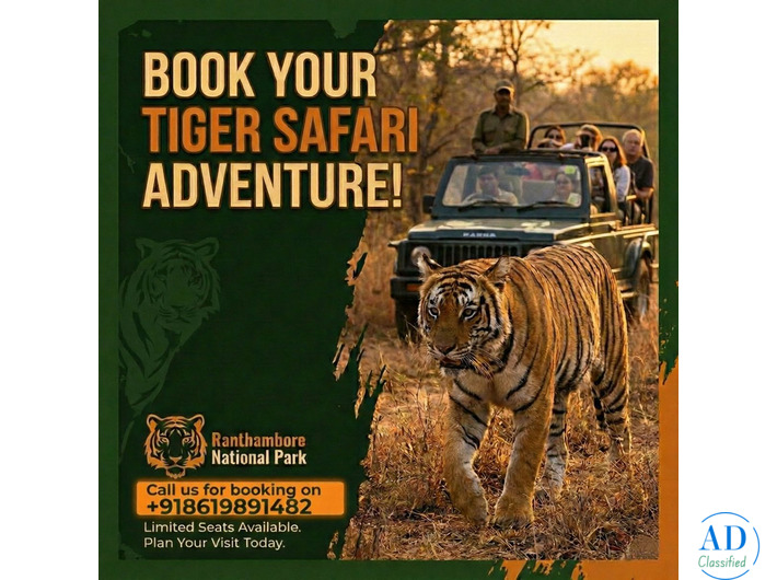 Ranthambore Tiger Safari Booking Online | Hotel Booking