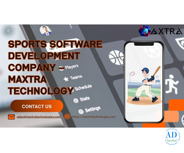 Leading Custom Sports Software Development Services at Maxtra Technology