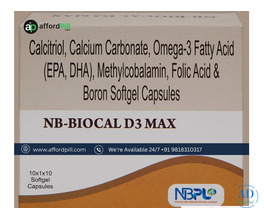 Nb Biocal D3 Max – Best Medicine App with Discount &amp; Home Delivery in India