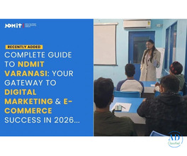 NDMIT Varanasi – Best Data Science Training Institute with Industry Experts & Certification