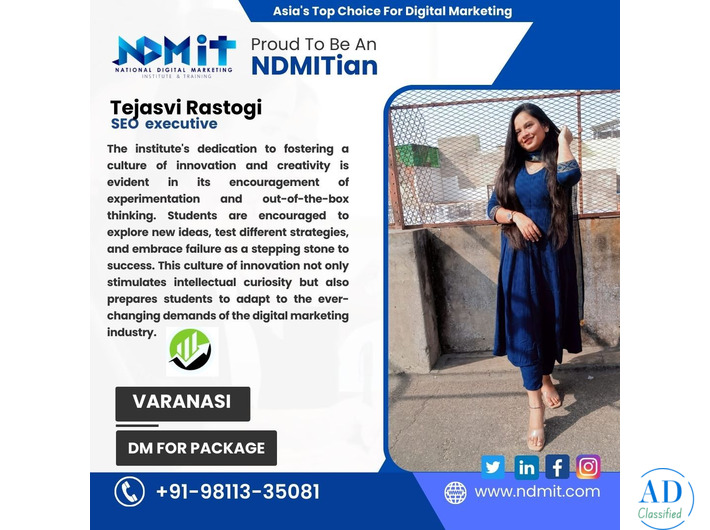 NDMIT Varanasi – Best Data Science Training Institute with Industry Experts & Certification