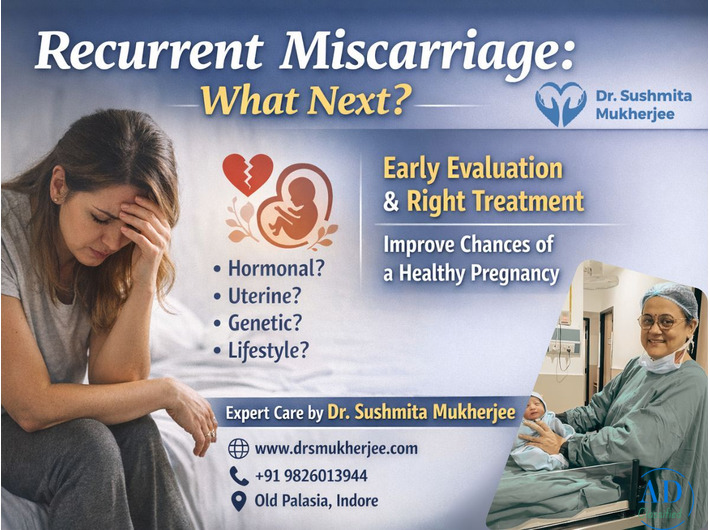 Dr. Sushmita Mukherjee Trusted Gynecologist in Indore