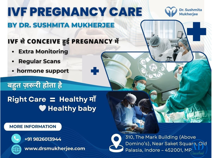 Dr. Sushmita Mukherjee Trusted Gynecologist in Indore