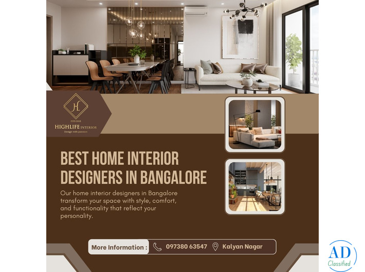 Best Home Interior Designers in Bangalore