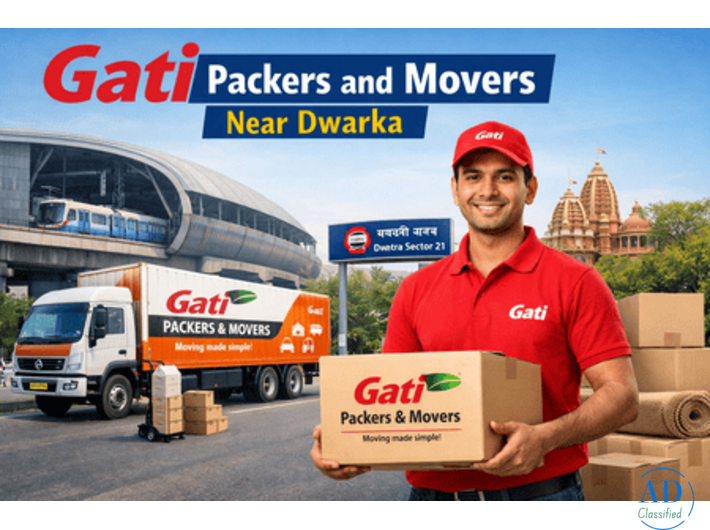 Gati Packers and Movers Near Dwarka