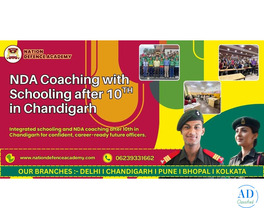 NDA Coaching with 11th in Chandigarh