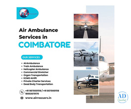 Swift Medical Flights With Trusted Care in Coimbatore