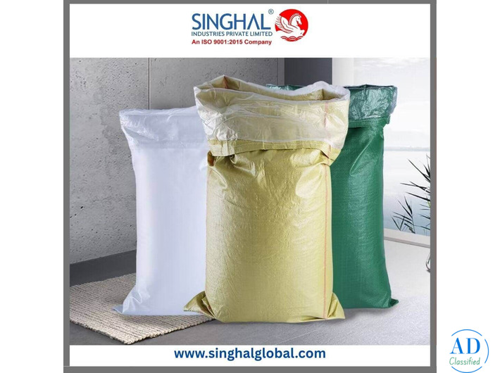 PP Woven Bags with Strong Woven Structure