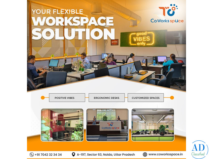 Smart Workspace Solutions at a Coworking Space in Noida