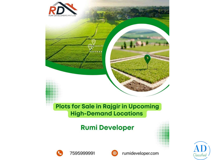 Plots for Sale in Rajgir in Upcoming High-Demand Locations | Rumi Developer