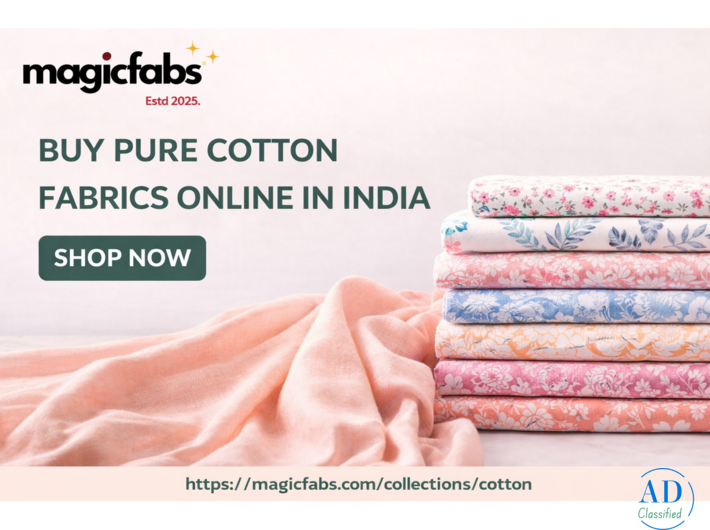Buy Cotton fabrics for summer outfits India