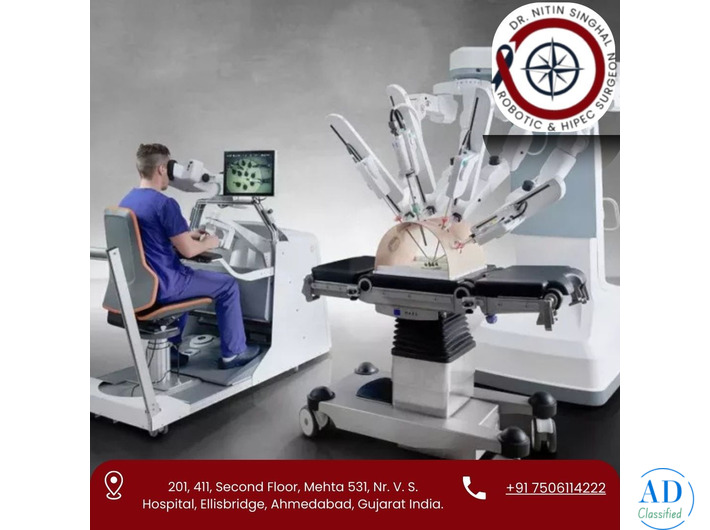 Advanced Robotic Cancer Surgery in Ahmedabad – Dr. Nitin Singhal