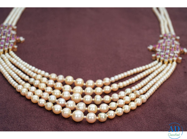 Antique Basra Pearl Necklace