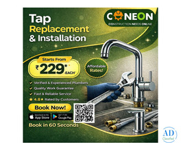Leaking Pipe? Get the Best Plumber Service in Gurgaon | Service by CONEON