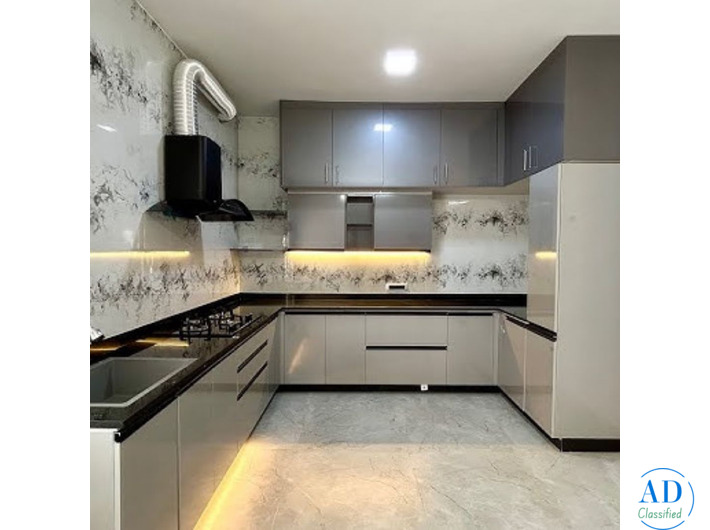 Premium Modular Kitchen in Gurgaon – Elegant Interiors Betula Kitchen