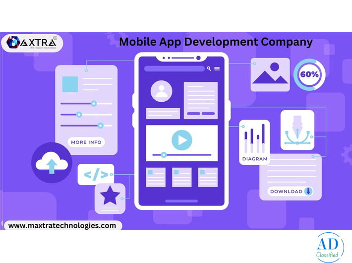 Advanced Custom Mobile App Development in India | Maxtra Technology