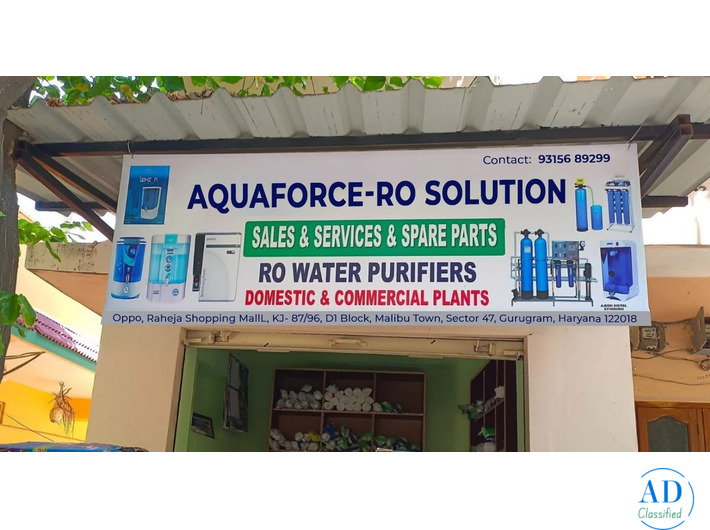 Aquaforce RO Solution: Pure Water, Healthier Life