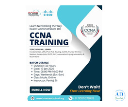 CCNA Course Training by KR Network Cloud in Delhi