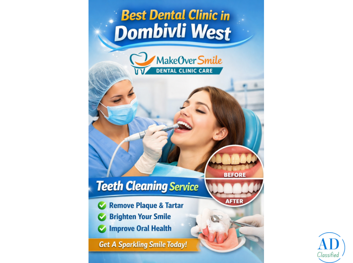 Best Dental Clinic in Dombivli West | MakeOver Smile Dental Care – Expert Dentists
