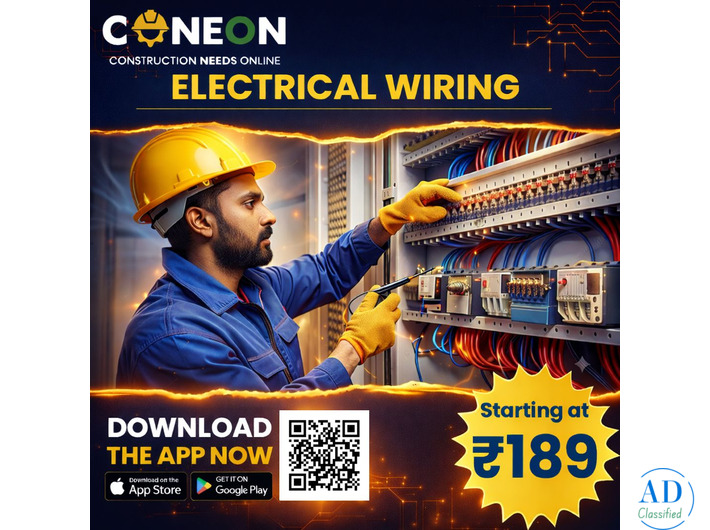Same Day Electrician Service Near Me | Professional Electrician in Gurgaon – CONEON