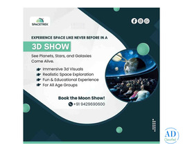 Mobile Planetarium 3D Show for Schools & Events