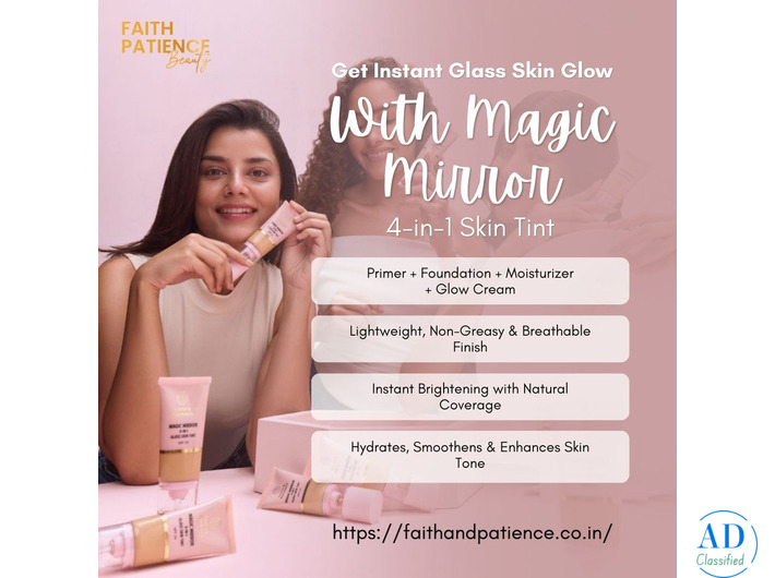 Magic Mirror 4-in-1 Glass Skin Tint – Instant Glow & Natural Coverage