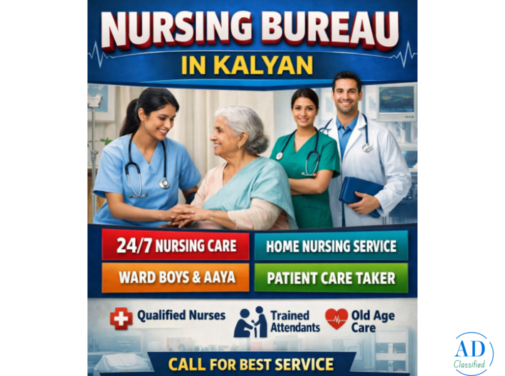 Trusted Nursing Bureau Services in Kalyan by Karmabhumi Agency