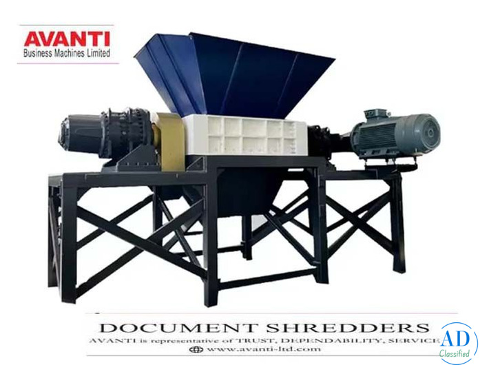 Buy Office Shredding Machine in New Delhi From Avanti-ltd