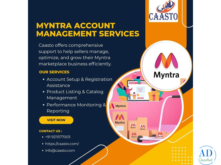 Myntra Account Management Services Delhi | Expert Seller Support