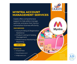 Myntra Account Management Services Delhi | Expert Seller Support
