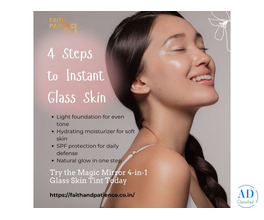 Magic Mirror 4-in-1 Glass Skin Tint – Lightweight Foundation with Moisturizer & SPF