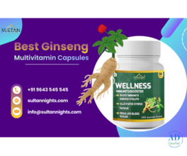 Best Ginseng Multivitamin and Multiminerals Capsules for Men & Women Wellness