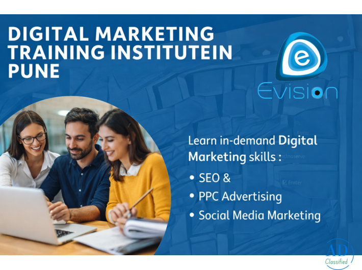Digital Marketing Training Institute in Pune - Evision Technoserve