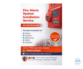 Fire Alarm System Installation Service in Dehradun | RPS Fire and Security