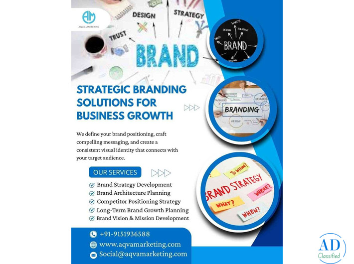 Strategic Branding Solutions for Business Growth – Aqva Marketing