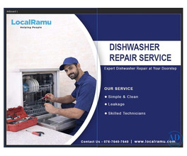Professional Dishwasher Service by LocalRamu with Skilled Technicians