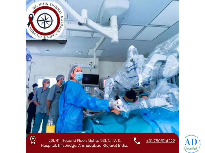 Robotic Cancer Surgeon in Ahmedabad – Advanced Care by Dr. Nitin Singhal
