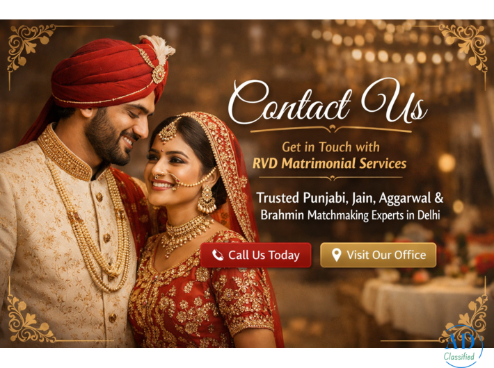 Trusted Punjabi & Jain Matchmaking in Delhi: RVD