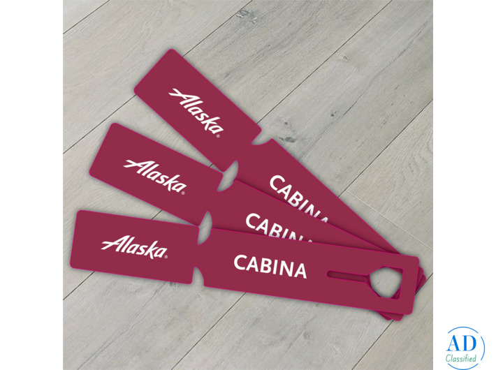 Premium Airline Luggage Tags – Durable & Custom Rock Paper Tags