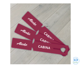 Premium Airline Luggage Tags – Durable & Custom Rock Paper Tags